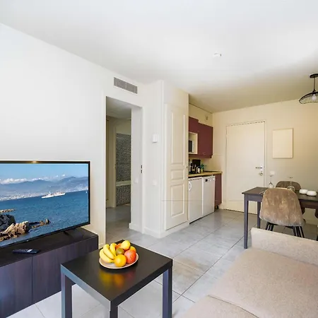 Cb359 Lumineux Balcon Piscine & Clim Apartman Cannes