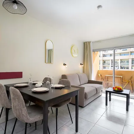 Cb359 Lumineux Balcon Piscine & Clim Apartman Cannes
